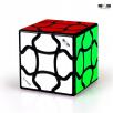 Qytoys Fluffy Cube 3x3 Magic Cube Black Non Magnetic Puzzle 3x3x3 Cubo Magico Educational Toys Gift for Kids Children
