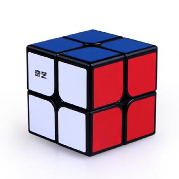 Qytoys Qidi W Black 2x2x2 Magic Cube Stickerless Mofangge 2x2 Pocket Speed Puzzle Cubes Educational Antistress Toys For Children Gift