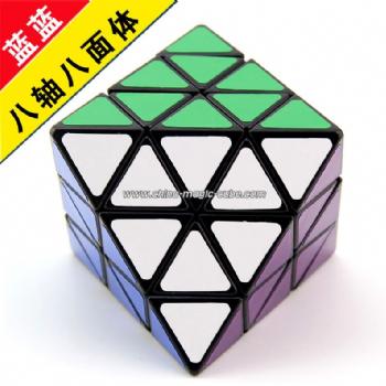 <Free Shipping>LANLAN Eight axes octahedron Magic Cube Black