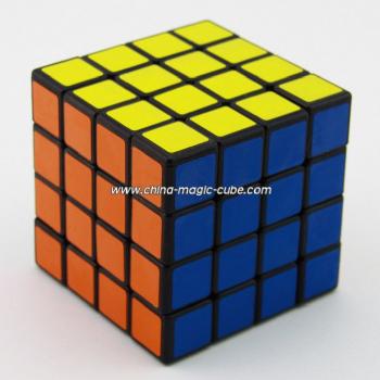 ShengShou 4x4x4 Spring Magic Cube    Black Puzzles Toys