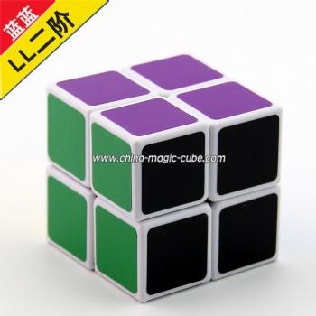 〈Free Shipping〉LanLan 2x2x (50mm)Spring Magic Cube White Puzzles Toys