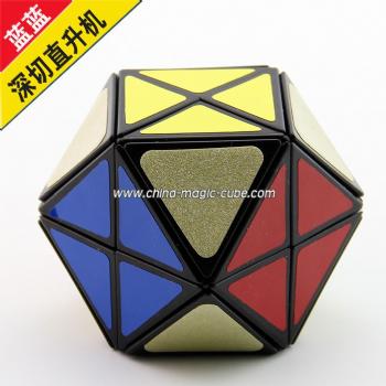 <Free Shipping>LanLan Corner-cutted Helicopter Magic Cube black