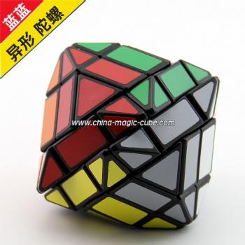 <Free Shipping>Lanlan Rhombic Icosahedron(Scopperil) black Top Magic Cube Toys Puzzles