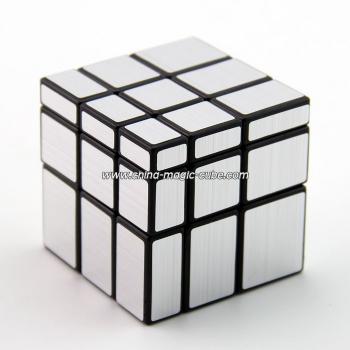 〈Free Shipping〉ShengShou Mirror Cube black with silver stickers