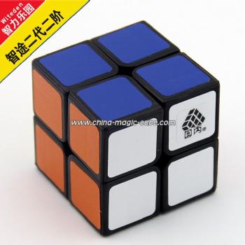 <Free Shipping>Type C 2x2x2 V2 WitTwo Black Assembled)