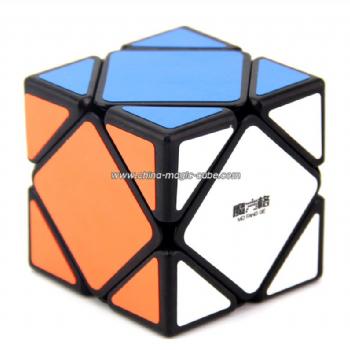 Qytoys MoFangGe Skew Cube Black Perfect Childern Educational Twisty Puzzle Toys