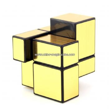 ShengShou 2x2x2 mirror cube with golden stickers