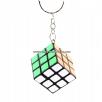 Three Layer Mini Magic Cube Chian Key Cube 3CM