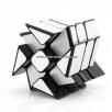 2017 New Moyu Mofangjiaoshi WindMirror silver  3Layers Cube Windmill Magic Cube Twist Puzzle Speed Cube Special Toys 3x3x3