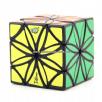 LanLan Smooth Irregular Flower Magic Cube - Black
