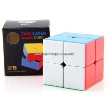 Shengshou GEM Speedcubing 2x2 Magic Cube Puzzle Toys for Competition Challenge - Colorful