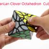 LanLan Clover Octahedron Cube Puzzle Black Cubo Magico Toys for kid children Gift Idea Collection Brain Game