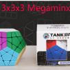 ShengShou Tank 3x3x3 Megaminxeds Magic Cube SengSo 3x3 Professional Neo Speed Cube Puzzle Antistress Toys For Children