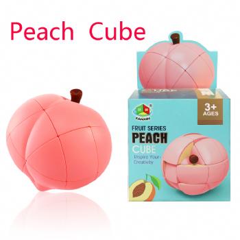 FanXin puzzles fruit cube Peach  Cube 3x3x3 3x3 educational toys game cubes for kids Christmas gifts puzzle