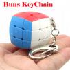 FanXin Key Chain Mini buns Keychain Twisty Brain Teaser Antistress Educational Toys