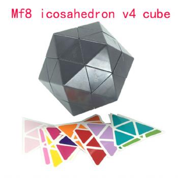 Mf8 icosahedron v4 cube Half turn corner 20 sides twenty faces puzzle cubes professional edcational twisty toy