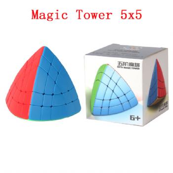 SengSo Shengshou Magic Tower 5x5x5 Sengso Tower Magic Cube 4x4x4 Like Rice Dumpling Magic Cube Puzzle As Mastermorphix