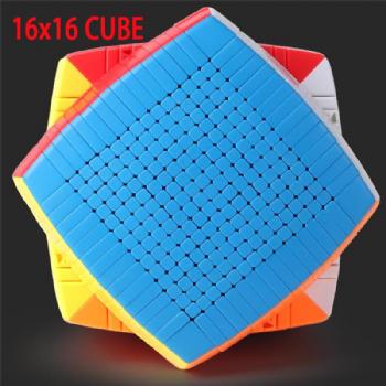 Shengshou 16x16 Magic Cube Stickerless High level Speed Cubes sengso 16x16x16 Adults Kids Christmas Gifts Cubo Magico