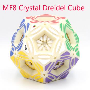 Mf8 Crystal Dreidel strange shape educational twist wisdom toys game puzzle cube Primary