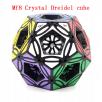 Mf8 Crystal Dreidel strange shape educational twist wisdom toys game puzzle cube Black